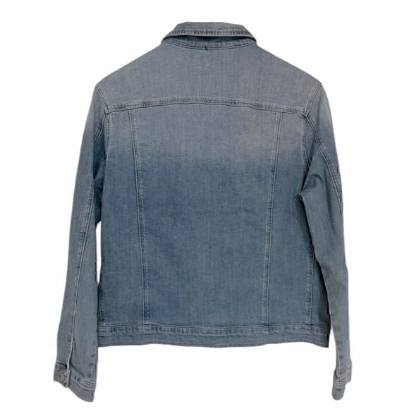 NWT Mavi Ombré Denim Jacket Size M - Picture 3 of 6